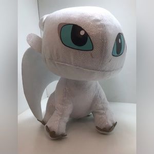 How To Train Your Dragon, The Hidden World , Light Fury With Tag, 13 Inches Tall